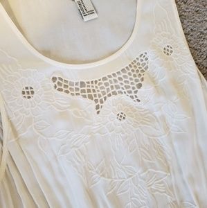 White sun dress